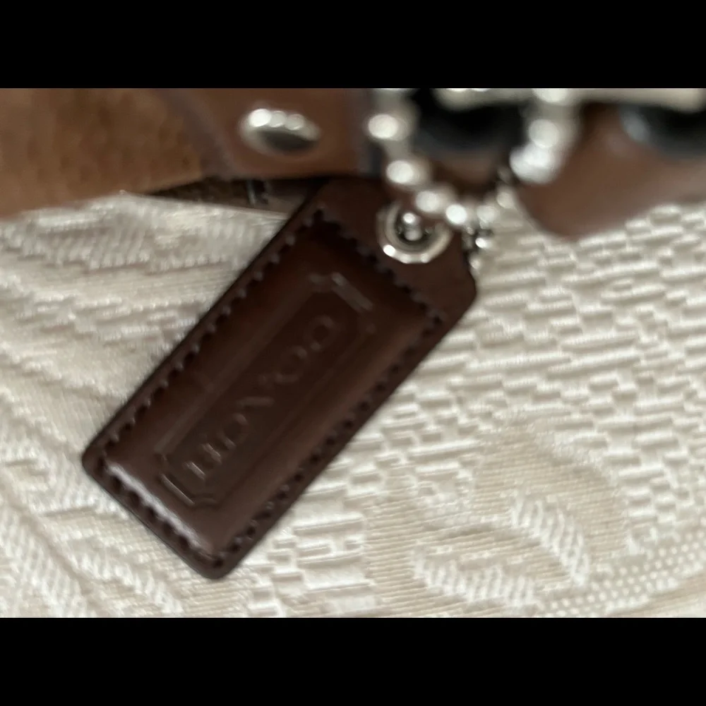 Coach Houston Med Messenger Briefcase Bag-Vintage Walnut Leather! NWT